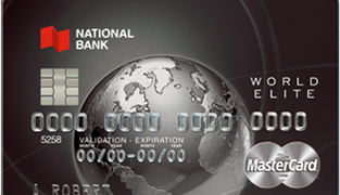 Master Card World  Elite Banque nationale